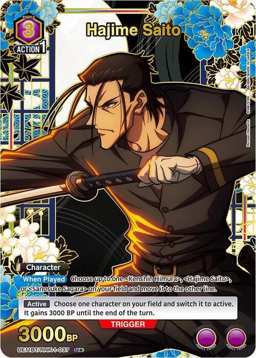 Hajime Saito Card Front