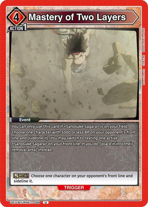 Mastery of Two Layers Card Front