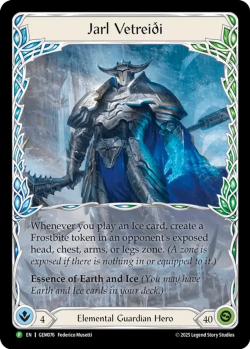 Jarl Vetreiði Card Front