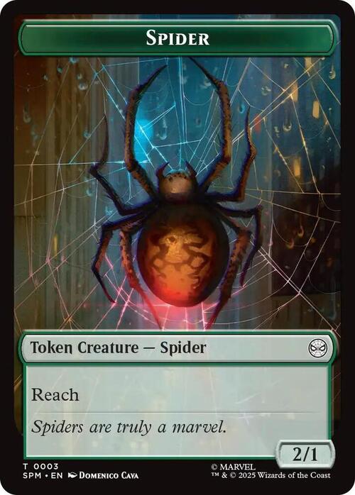 Spider // Food Card Front