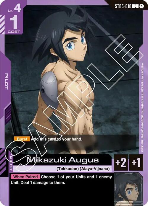 Mikazuki Augus Card Front