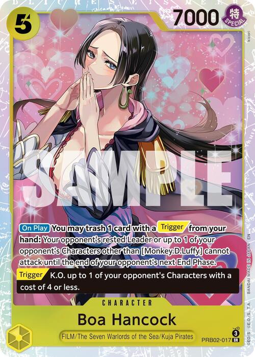 Boa Hancock Card Front