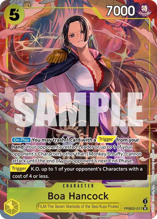 Boa Hancock Card Front