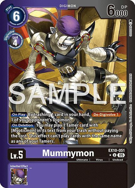 Mummymon Card Front