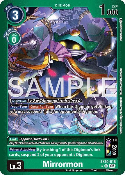 Mirrormon Card Front
