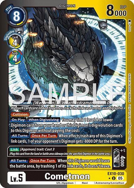 Cometmon Card Front