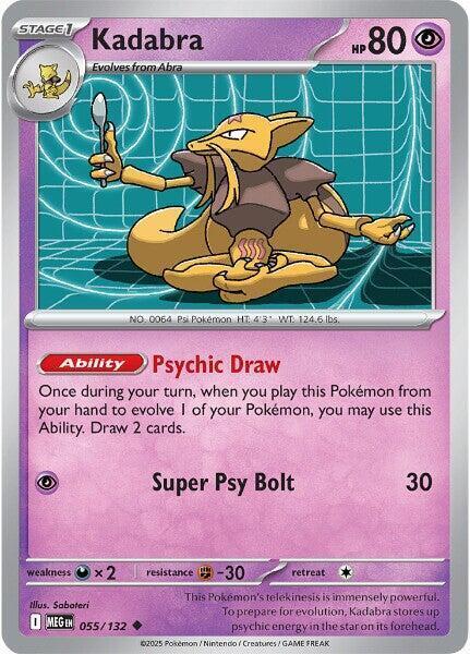 Kadabra Card Front