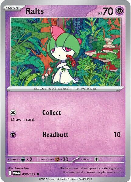 Ralts Card Front