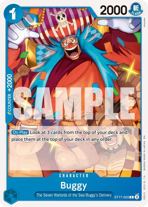Buggy Card Front