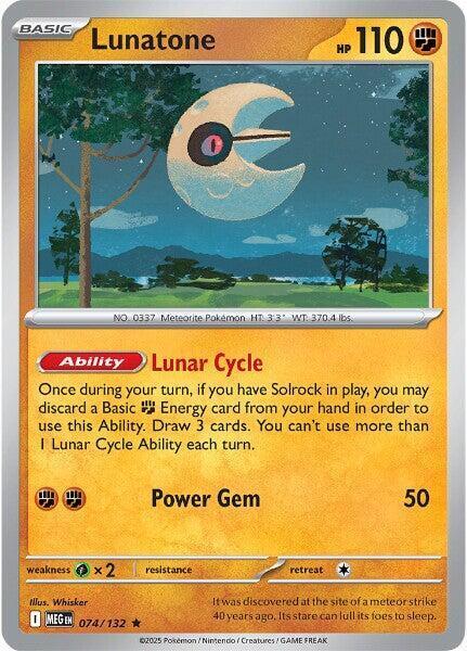 Lunatone Card Front