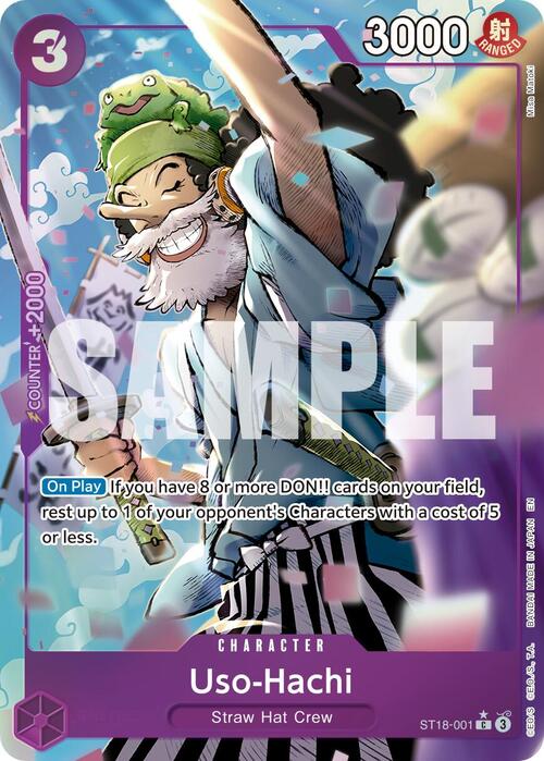 Uso-Hachi Card Front