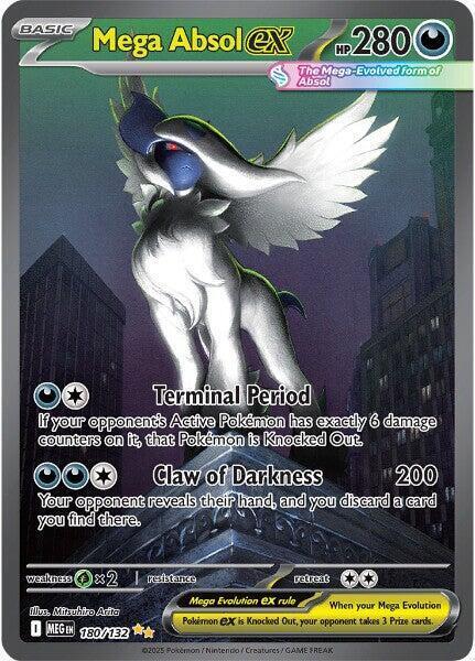 Mega Absol ex Card Front