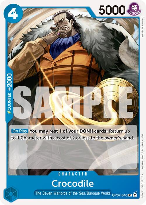 Crocodile Card Front