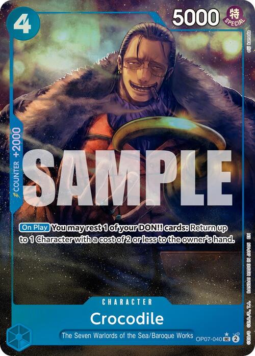 Crocodile Card Front