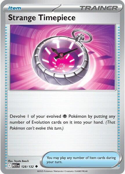 Strange Timepiece Card Front