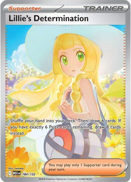 Lillie's Determination Card Front