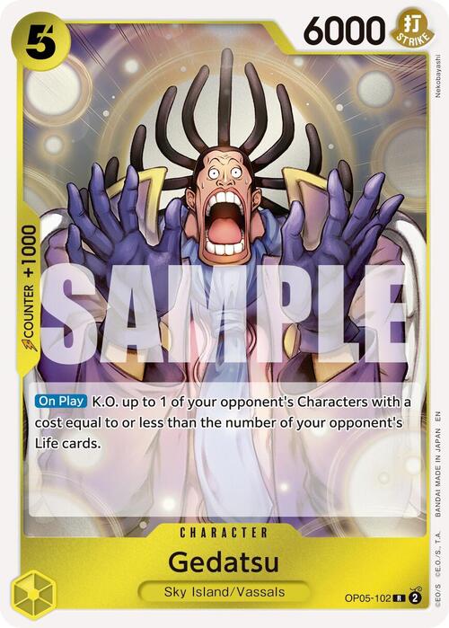 Gedatsu Card Front