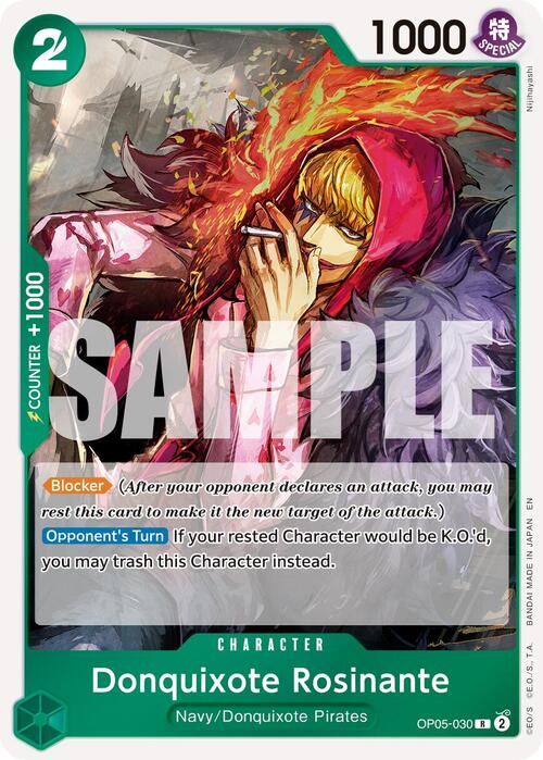 Donquixote Rosinante Card Front