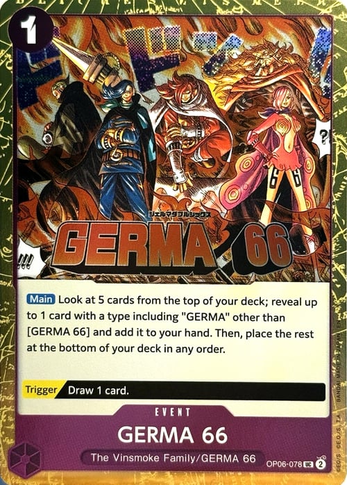 GERMA 66 Card Front