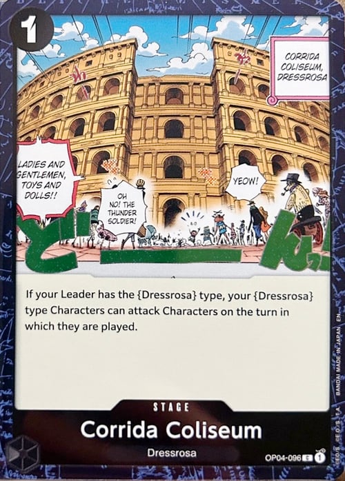 Corrida Coliseum Card Front