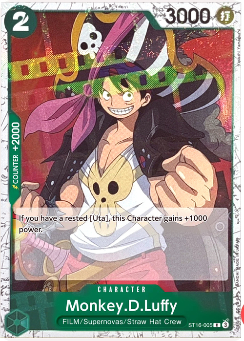 Monkey.D.Luffy Card Front