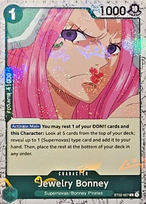 Jewelry Bonney Card Front