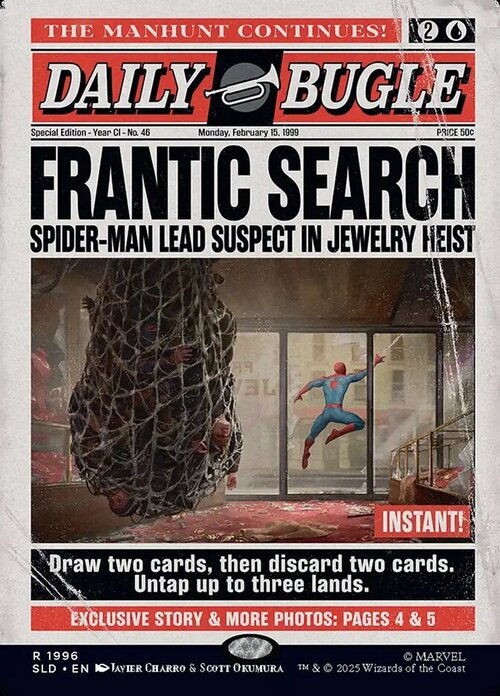 Frantic Search Card Front