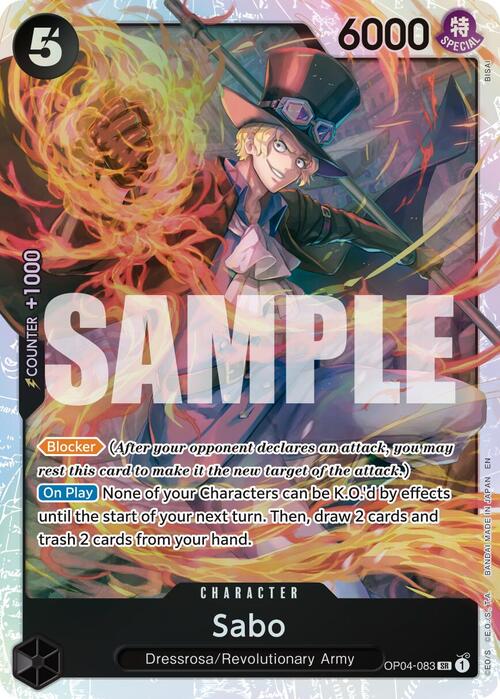 Sabo Card Front