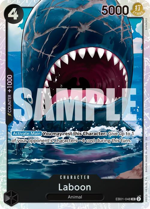 Laboon Card Front