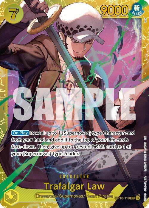 Trafalgar Law Card Front
