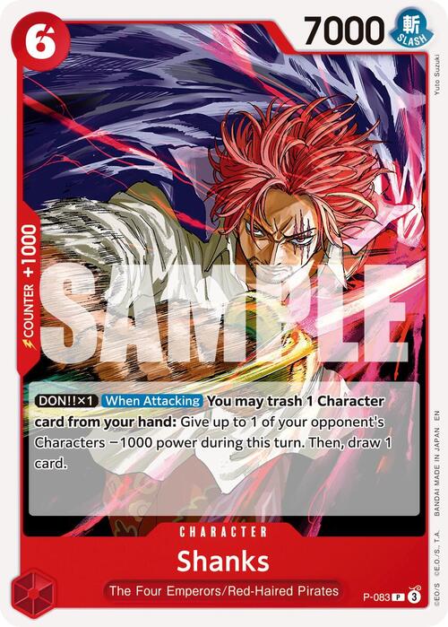 Shanks Card Front