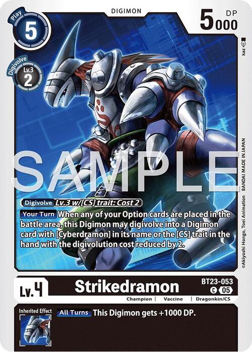 Strikedramon Card Front