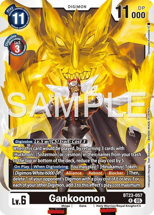 Gankoomon Card Front