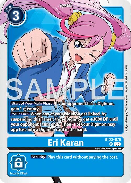 Eri Karan Card Front