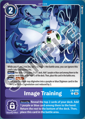 Image Training Card Front