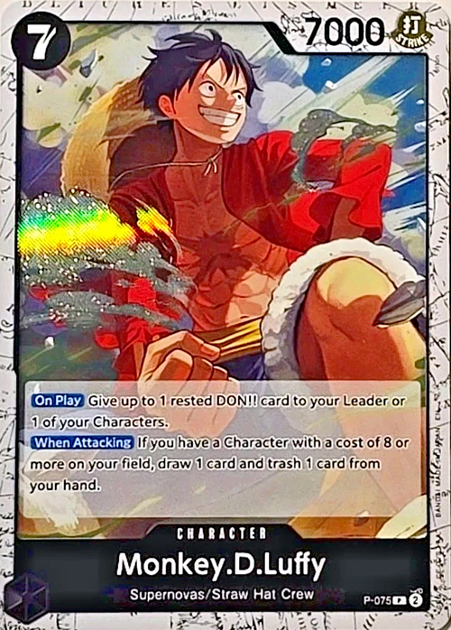 Monkey.D.Luffy Card Front