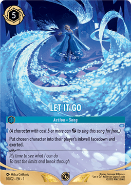 Let It Go Card Front