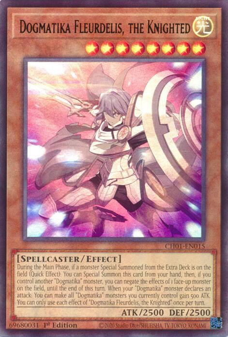Dogmatika Fleurdelis, the Knighted Card Front