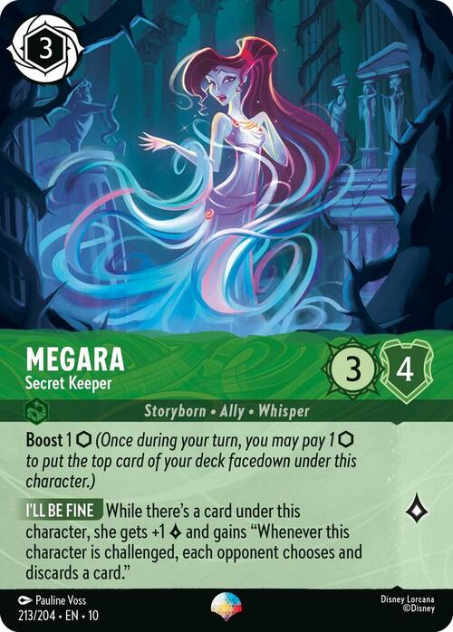Megara - Secret Keeper Card Front
