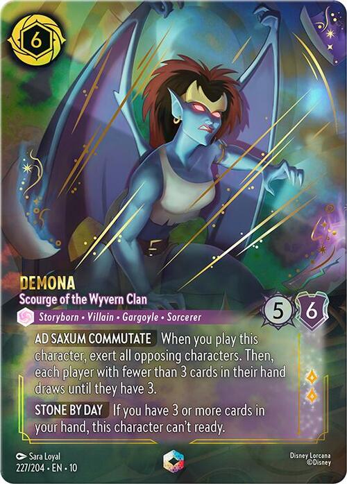 Demona - Scourge of the Wyvern Clan Card Front