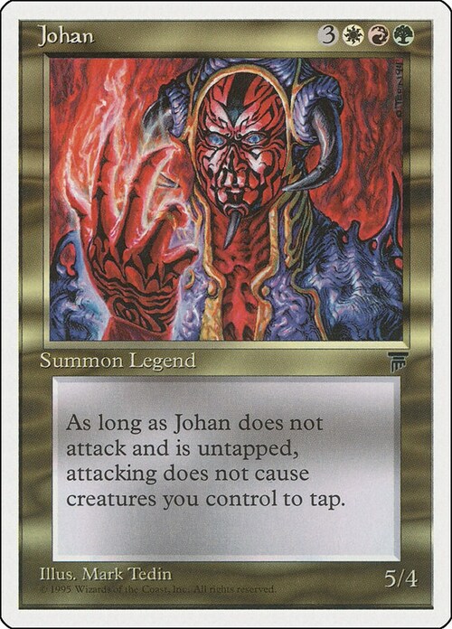 Johan Card Front