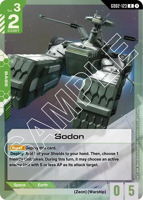 Sodon Card Front