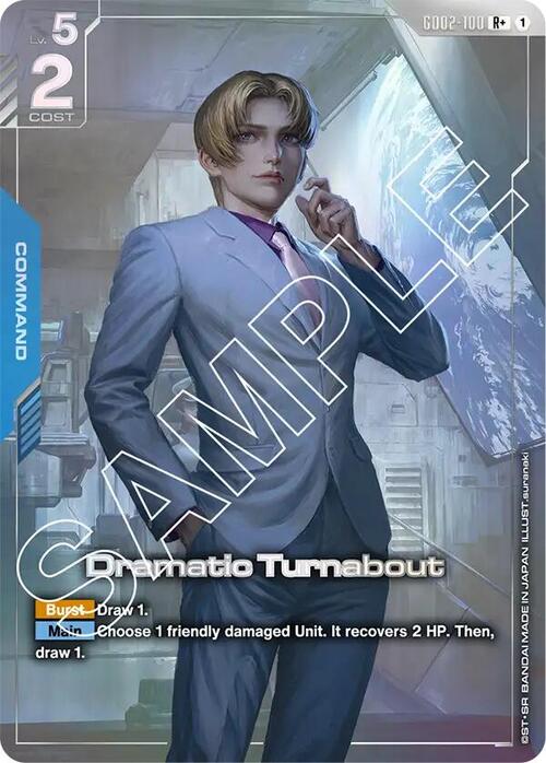 Dramatic Turnabout Card Front
