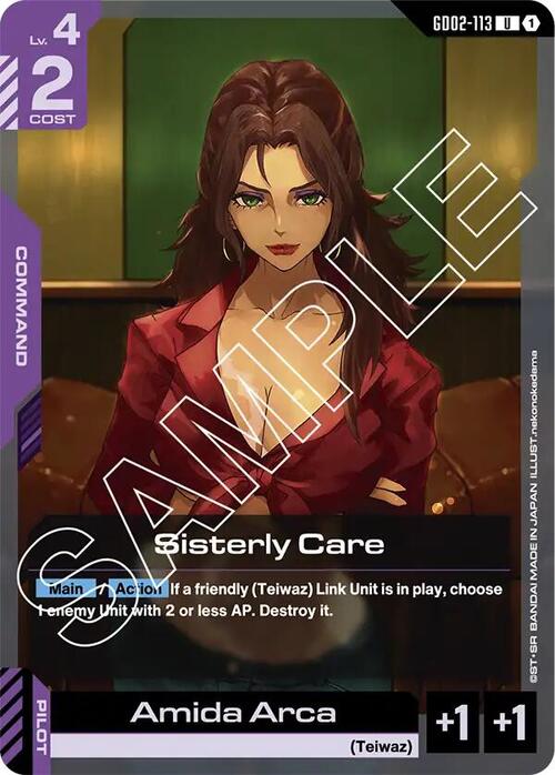 Sisterly Care Card Front