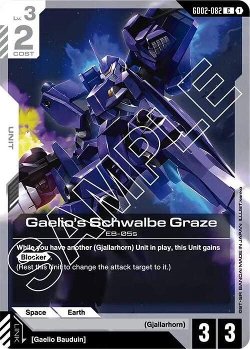 Gaelio's Schwalbe Graze Card Front