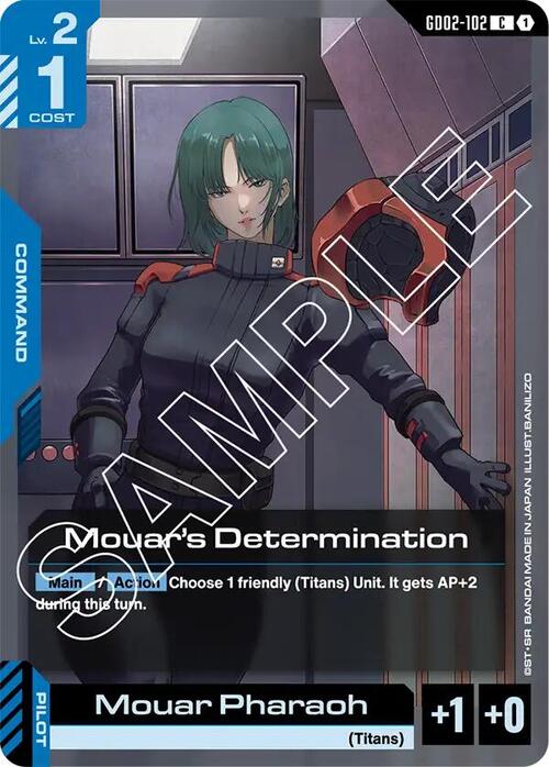 Mouar's Determination Card Front