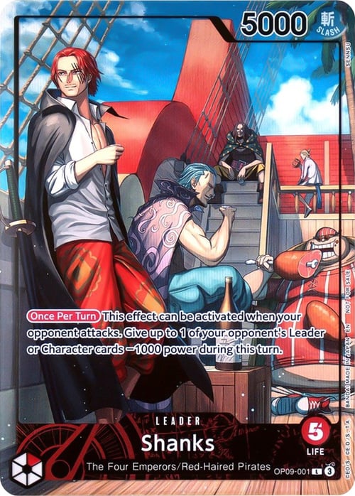 Shanks Card Front
