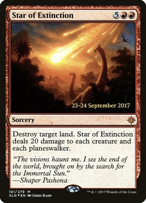 Star of Extinction Card Front