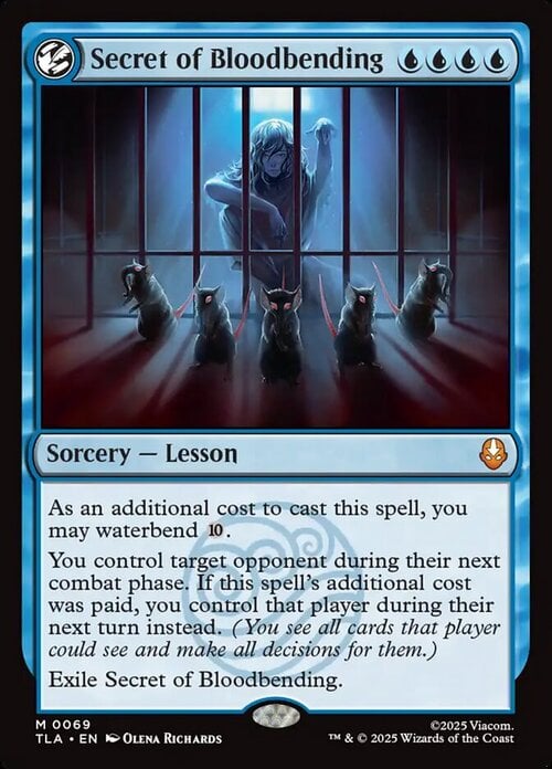 Secret of Bloodbending Card Front