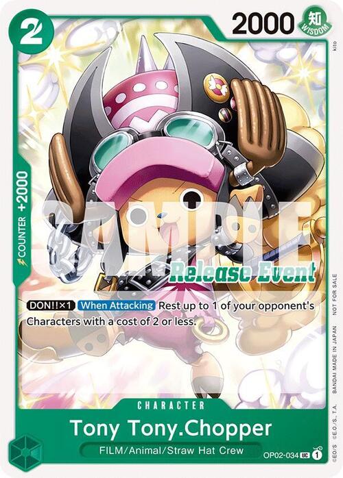 Tony Tony.Chopper Card Front